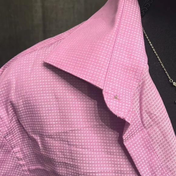 Pink Kenneth Cole Reaction Button Up - Picture 3 of 6